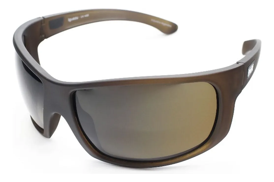 PAYO - Lentes Anteojos Payo Polarizados Uv Antireflex Lente Sepia Varilla Marrón Armazón Marrón Diseño Iguazu Transparente