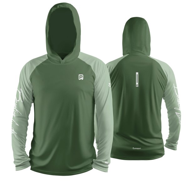 PAYO - Remera BREAKING LIMITS COMBINADA OLIVA