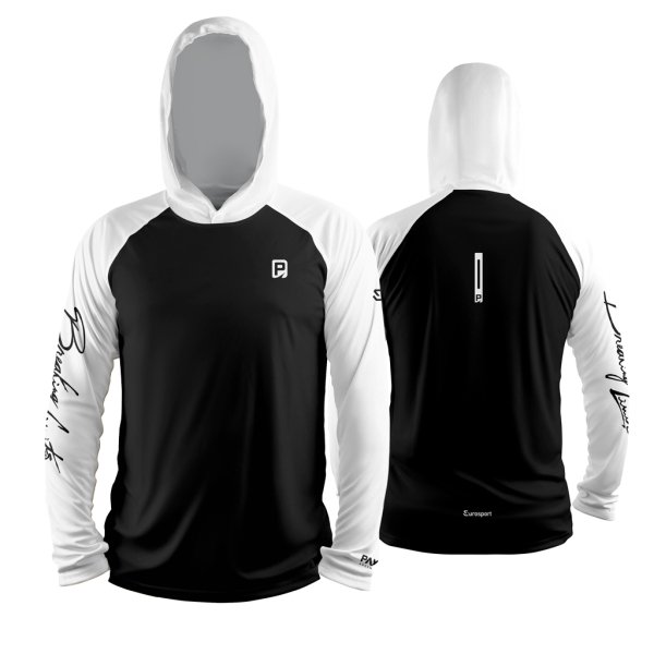 PAYO - Remera Breaking Limits Combinada Negro con Blanco