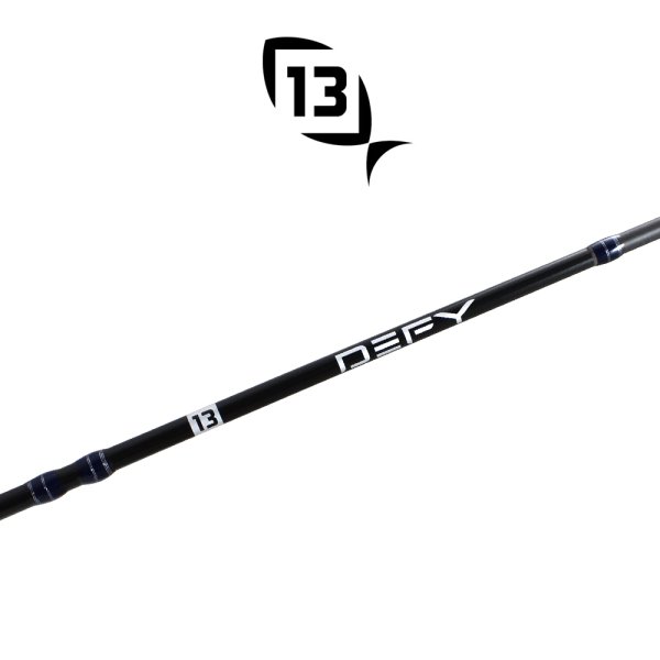 13 FISHING -Caña Defy Silver Spinning