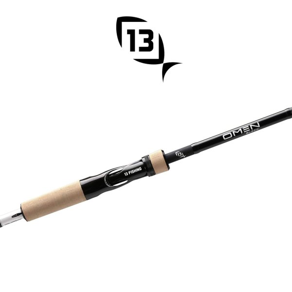 13 FISHING - Caña Omen Black