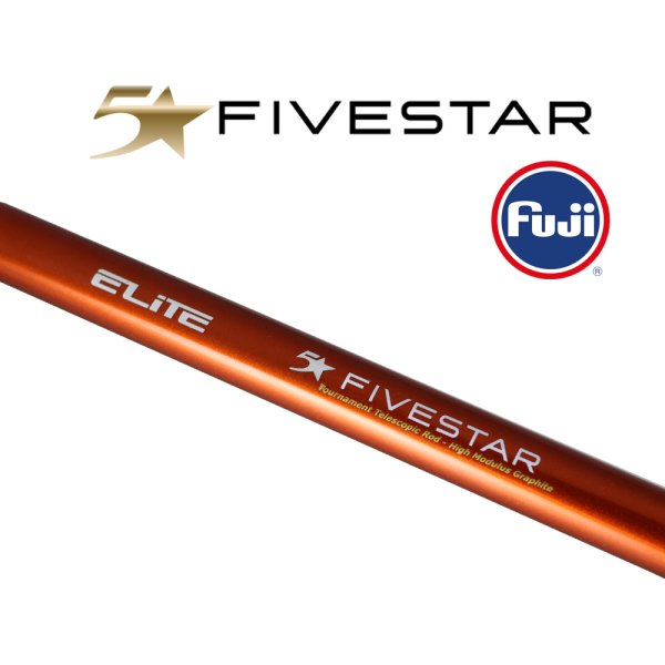 FIVESTAR - Caña Fivestar Elite OR Fuji Desing(Telescópica)