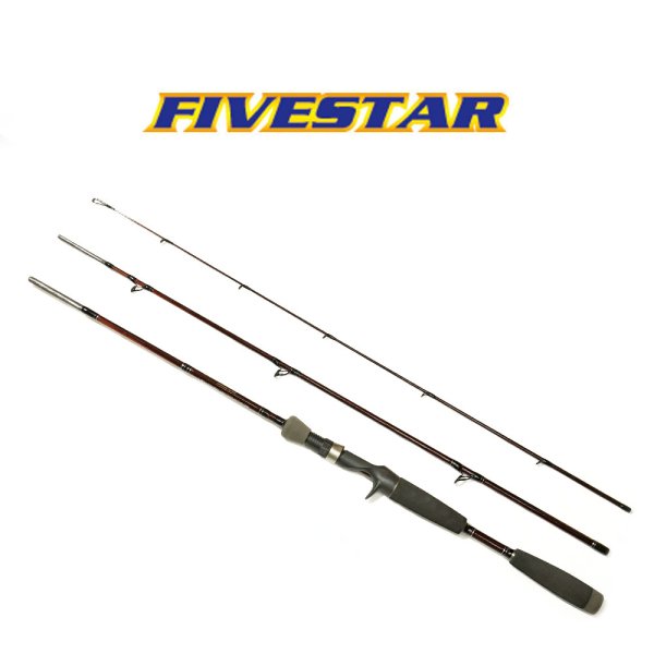 FIVESTAR - Caña Fivestar Elite Traveler (Bait Casting 3 tramos)