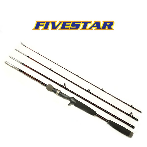 FIVESTAR -Caña Fivestar Elite Traveler (Bait Casting 4 tramos)