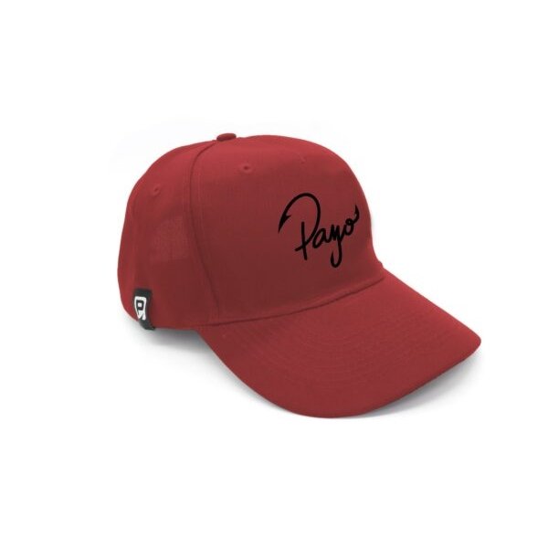 PAYO - GORRA ANZUELO ROJA  LOGO GOMA